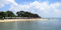 Strand in Sanur.