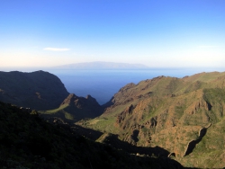 Blick auf La Gomera.