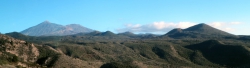 Teideblick von Puerto de la Cruz aus.