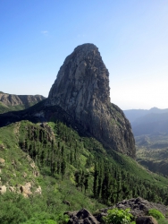 Der Roque Cano in Vallehermoso.