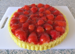 Erdbeerkuchen