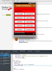 Firefox OS Simulator.