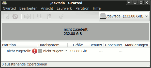 gparted gparted