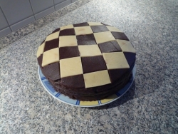 Schachbrettkuchen